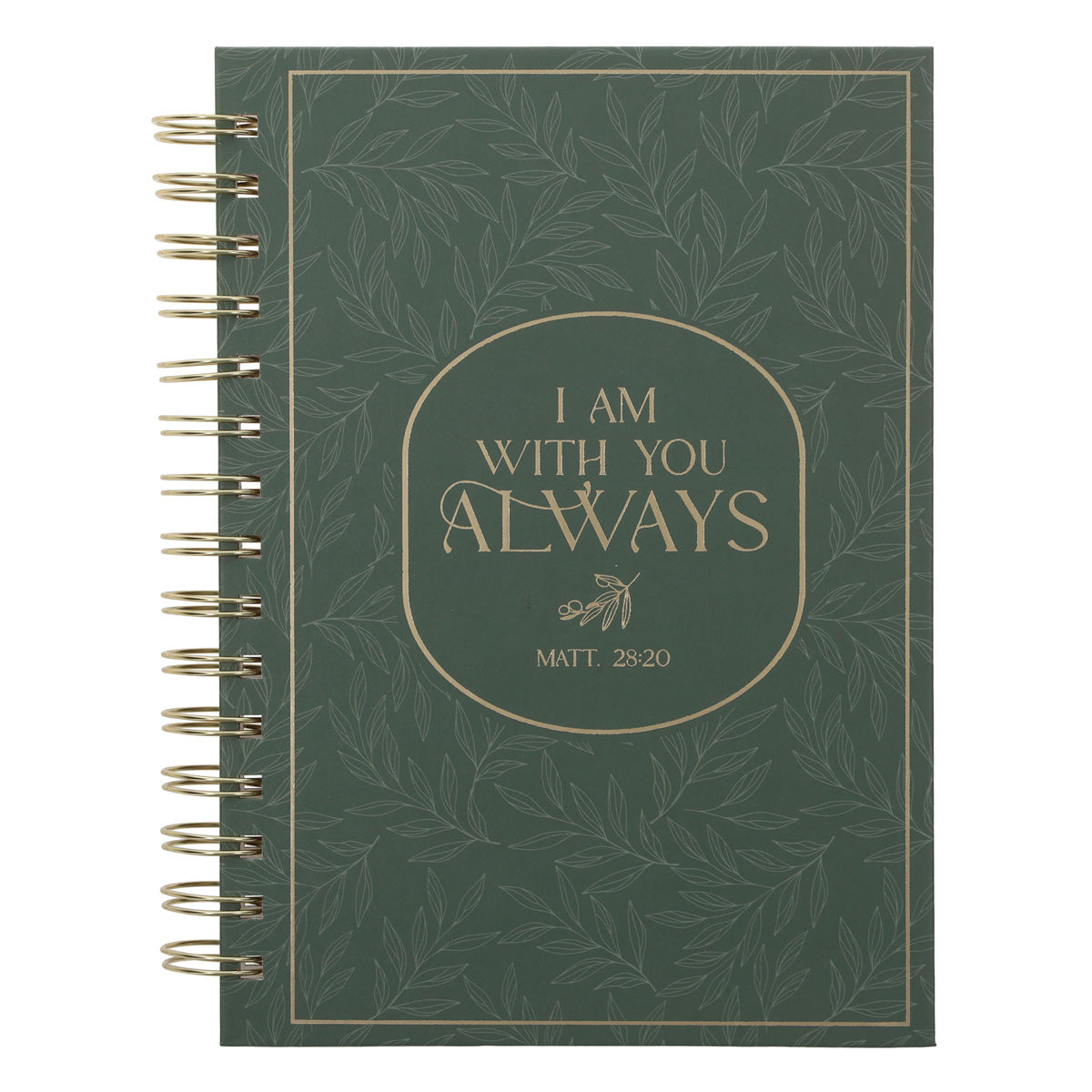 I Am with You Always Hardcover Wirebound Journal