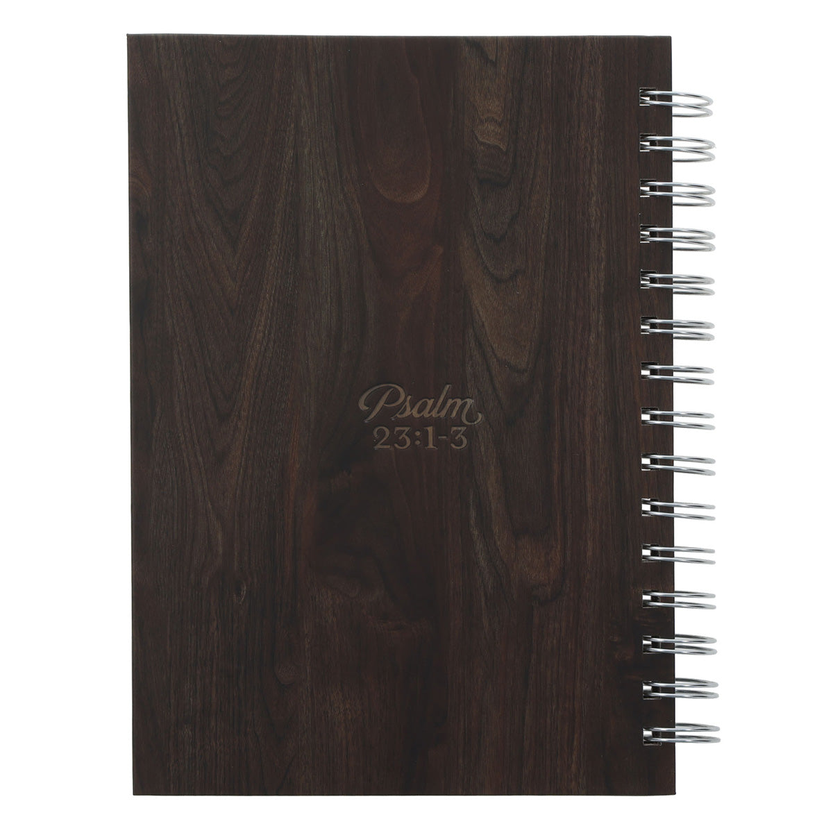 The Lord Is My Shepherd Brown Hardcover Wirebound Journal