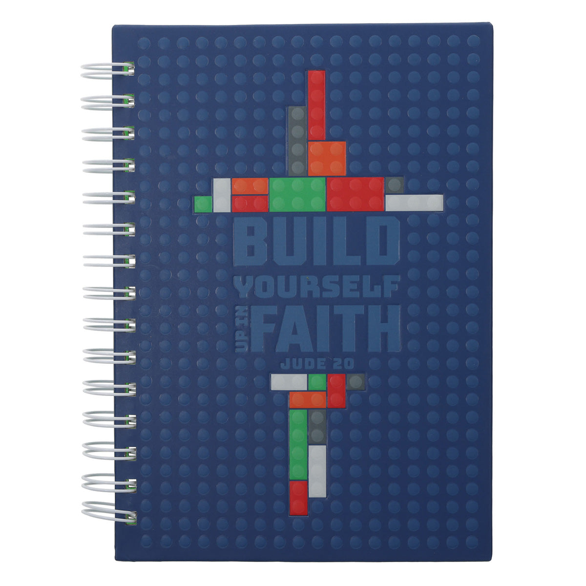 Build Yourself up in Faith Hardcover Wirebound Journal