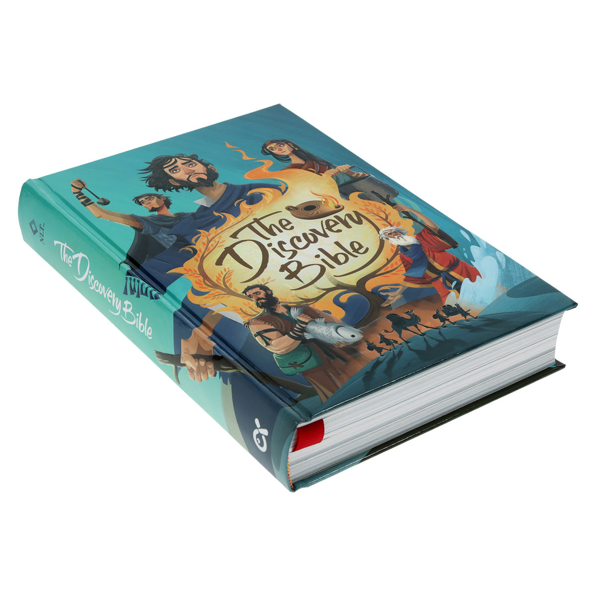 NLT Teal Hardcover The Discovery Bible
