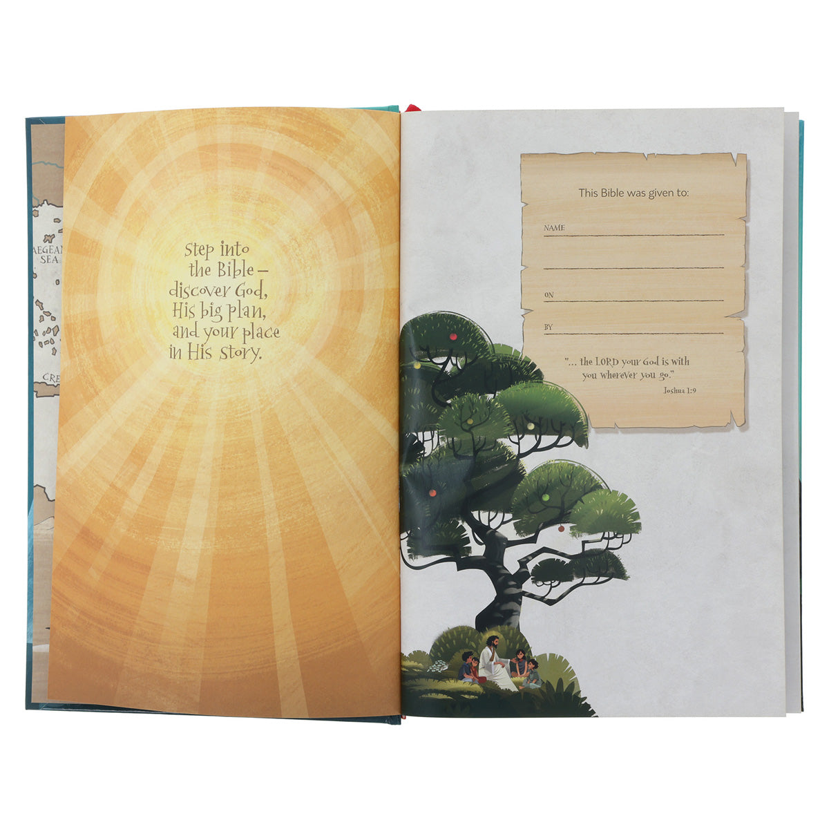 NLT Teal Hardcover The Discovery Bible