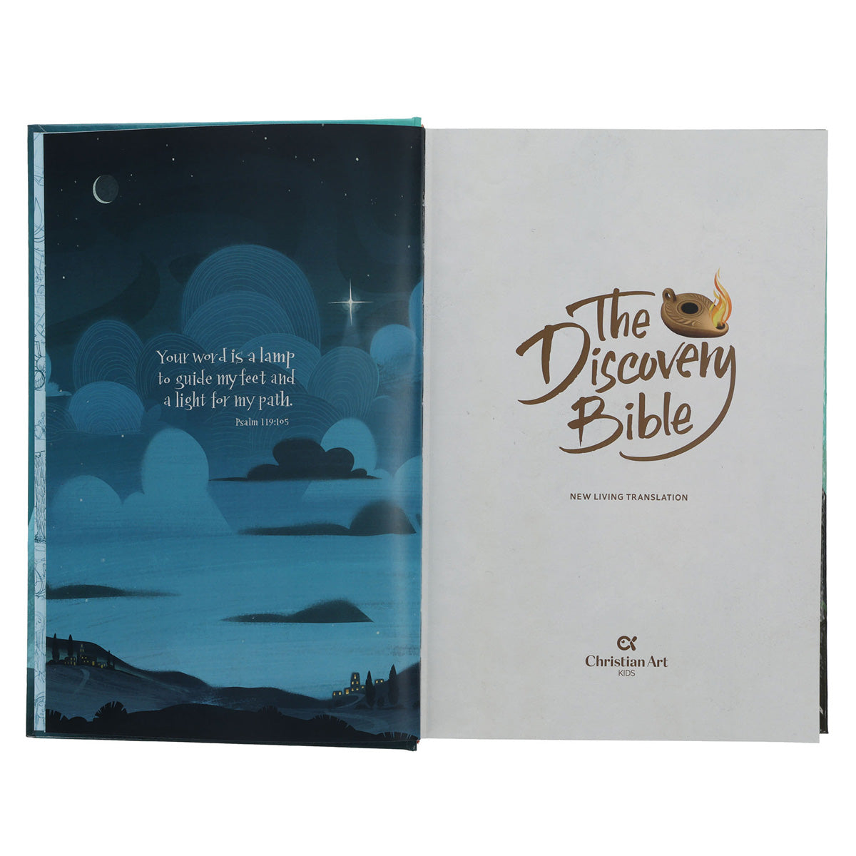 NLT Teal Hardcover The Discovery Bible