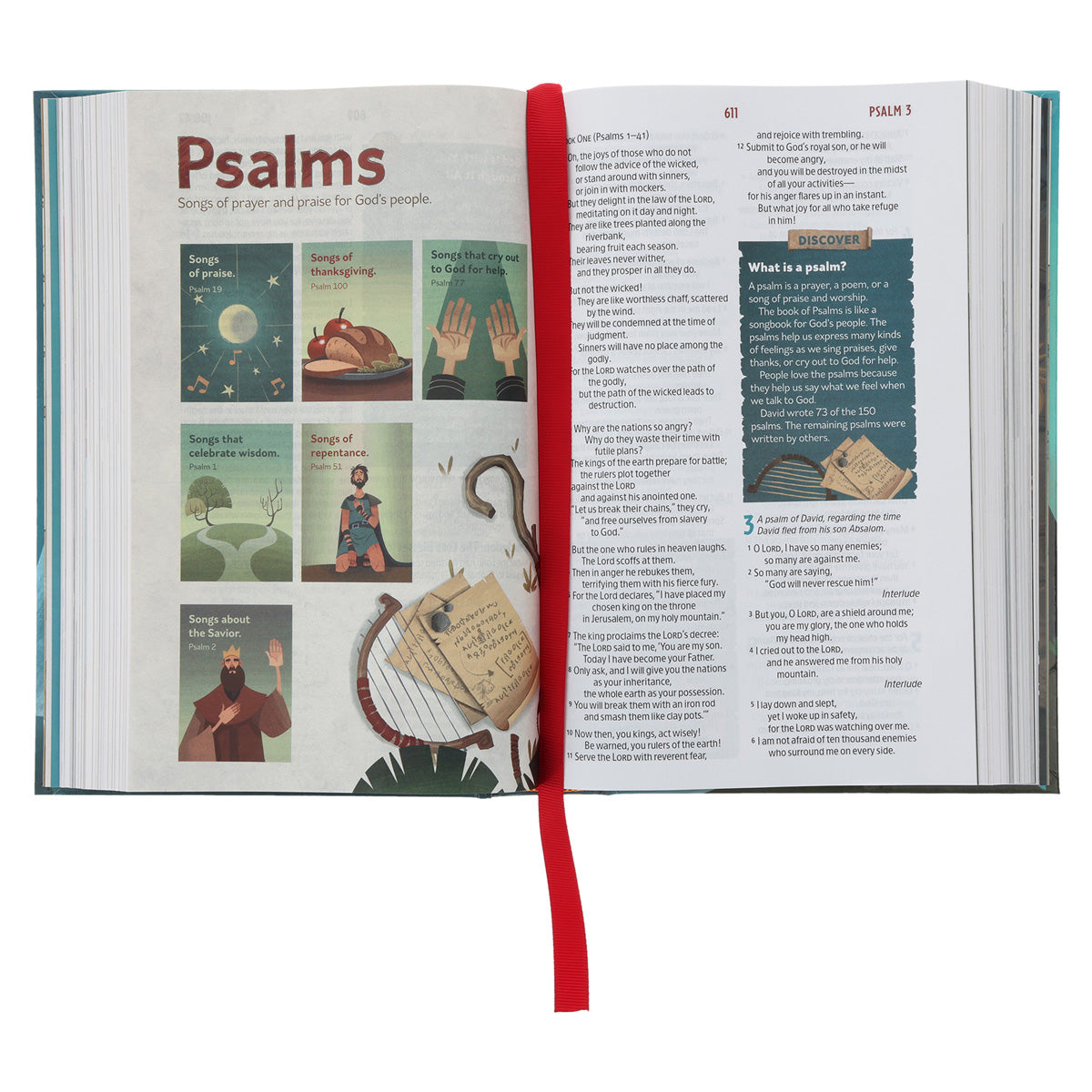 NLT Teal Hardcover The Discovery Bible