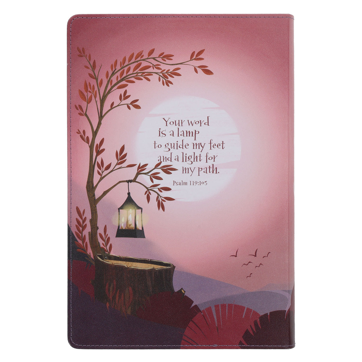 NLT Pink Faux Leather The Discovery Bible with Indexing Tabs