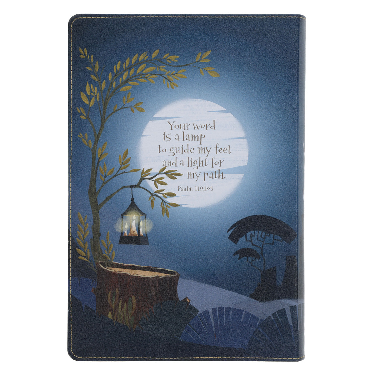 NLT Blue Faux Leather The Discovery Bible with Indexing Tabs