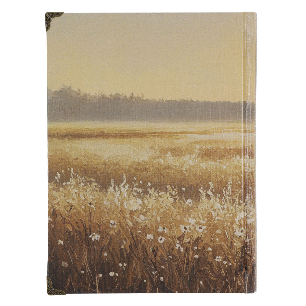 The Lord's Prayer Hardcover Journal with Metal Corners