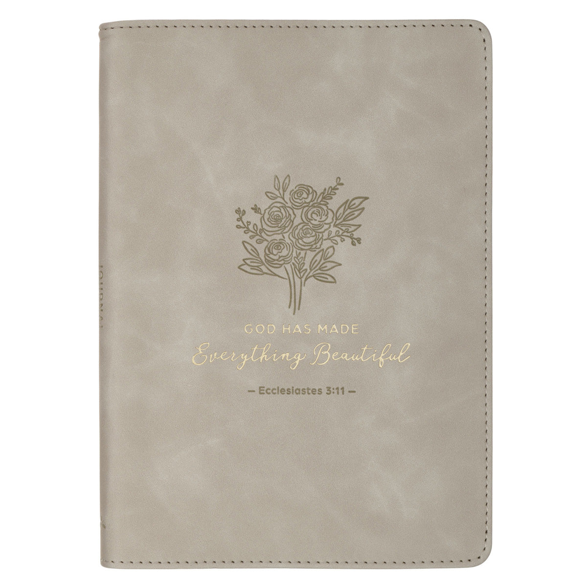 God Has Made Everything Beautiful Faux Leather Journal