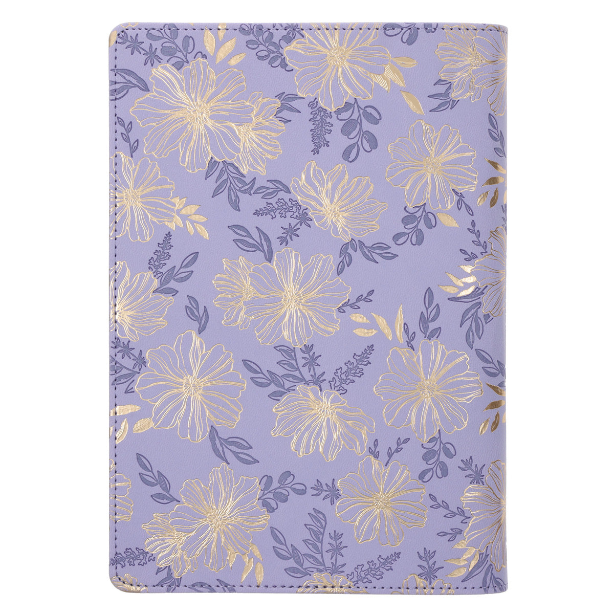 Trust in the Lord Purple Faux Leather Chunky Journal
