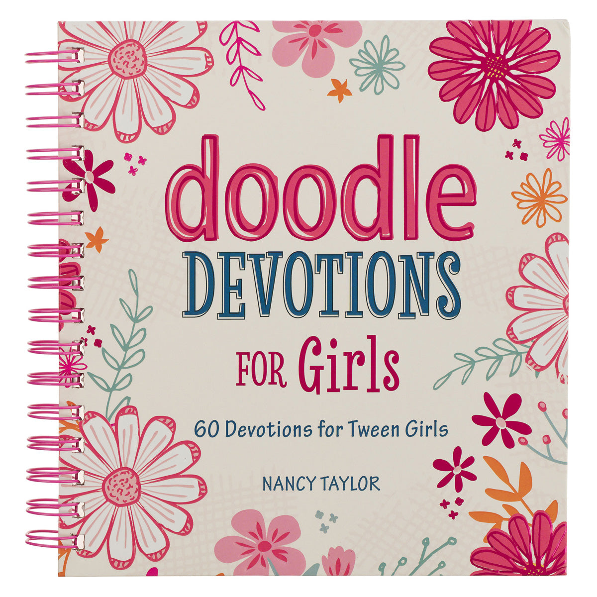 Doodle Devotions for Girls: 60 Devotions for Tween Girls (Spiral-Bound)