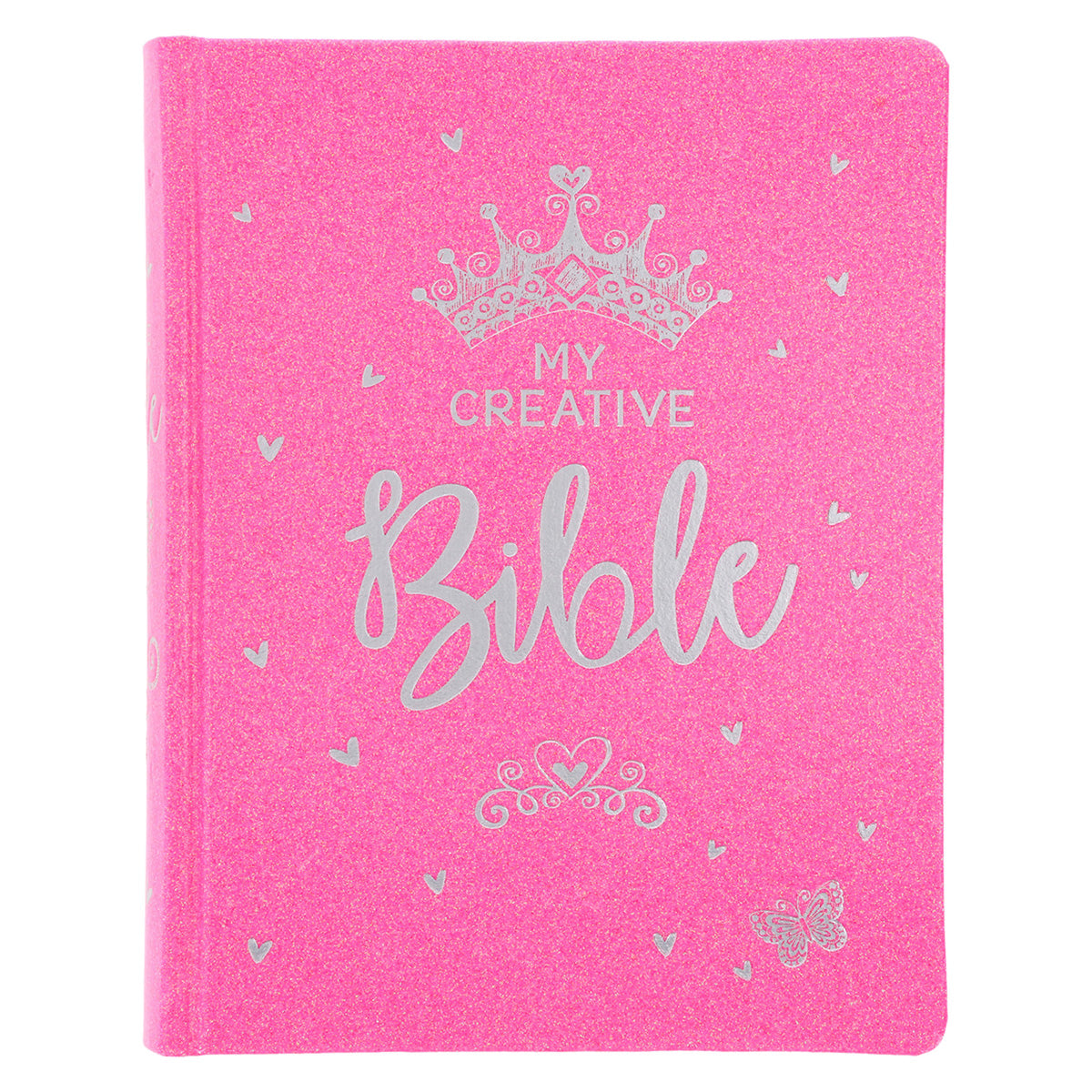 CSB My Creative Bible for Girls, Hardcover, Hot Pink Glitter