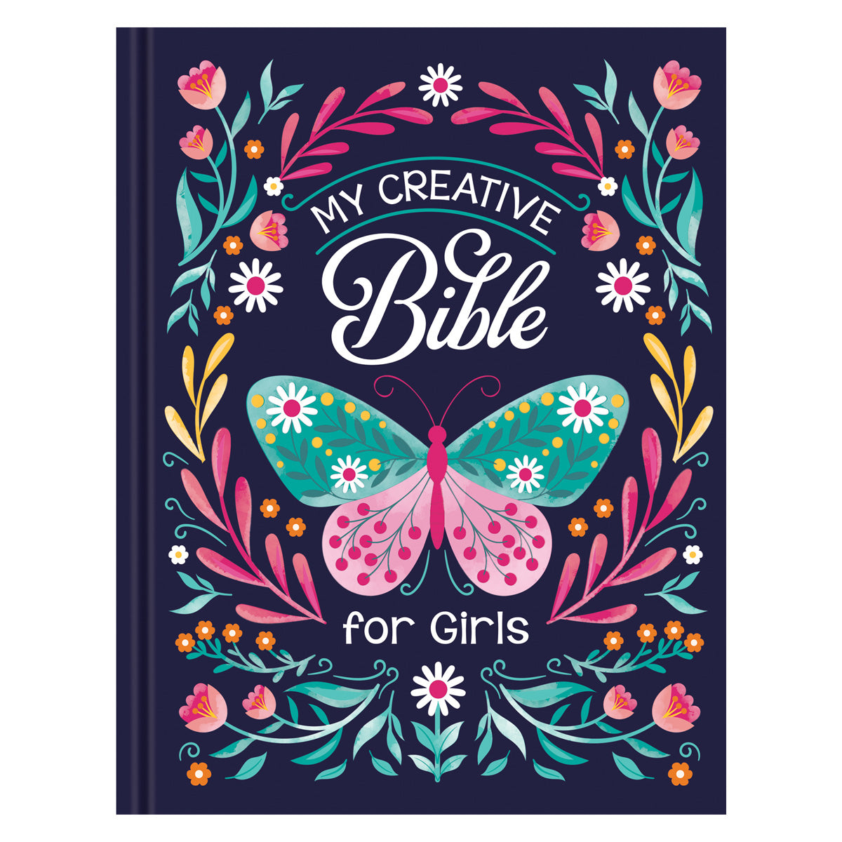 CSB My Creative Bible for Girls, Hardcover, Butterfly