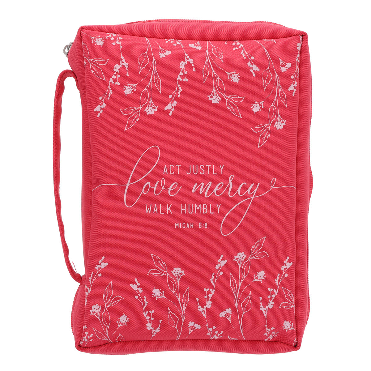 Act Justly, Love Mercy, Walk Humbly Polyester Bible Bag