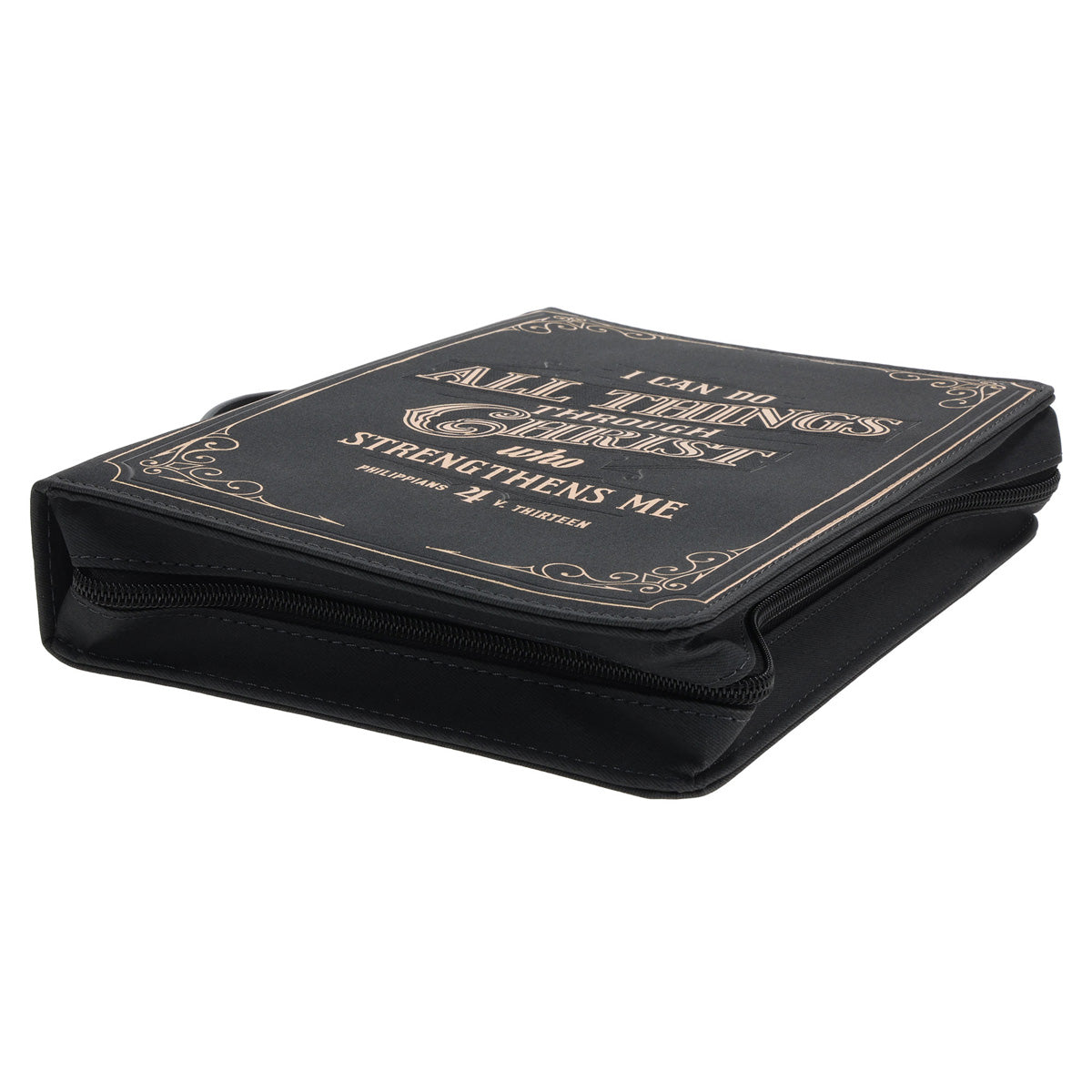 I Can Do All Things Through Christ Who Strengthens Me Faux Leather Bible Bag