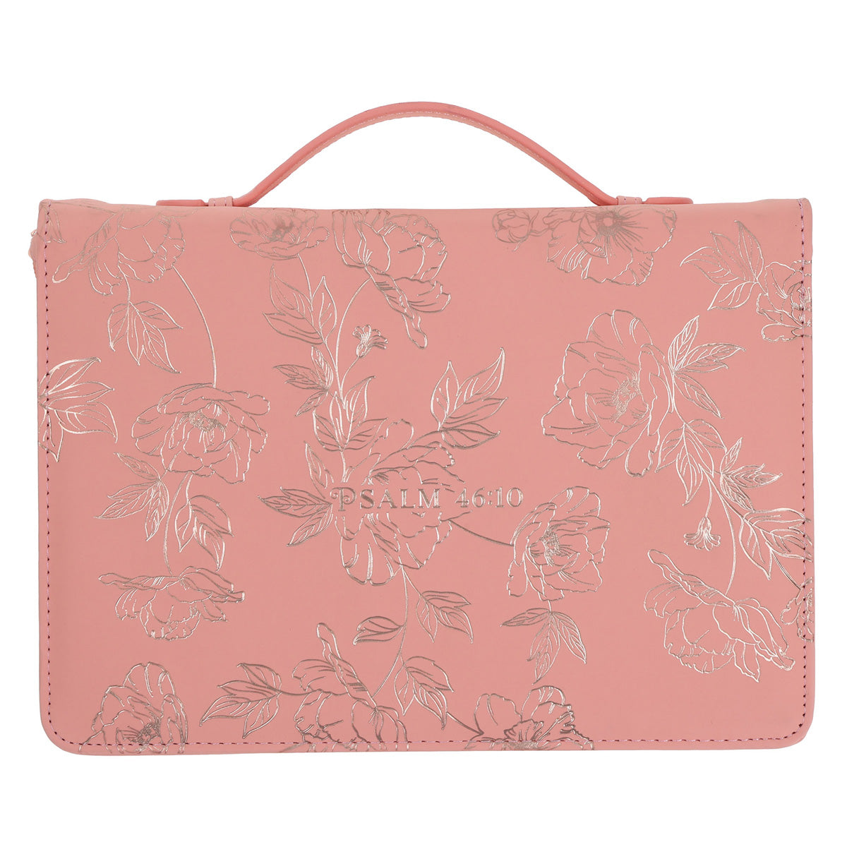Be Still Faux Leather Bible Bag