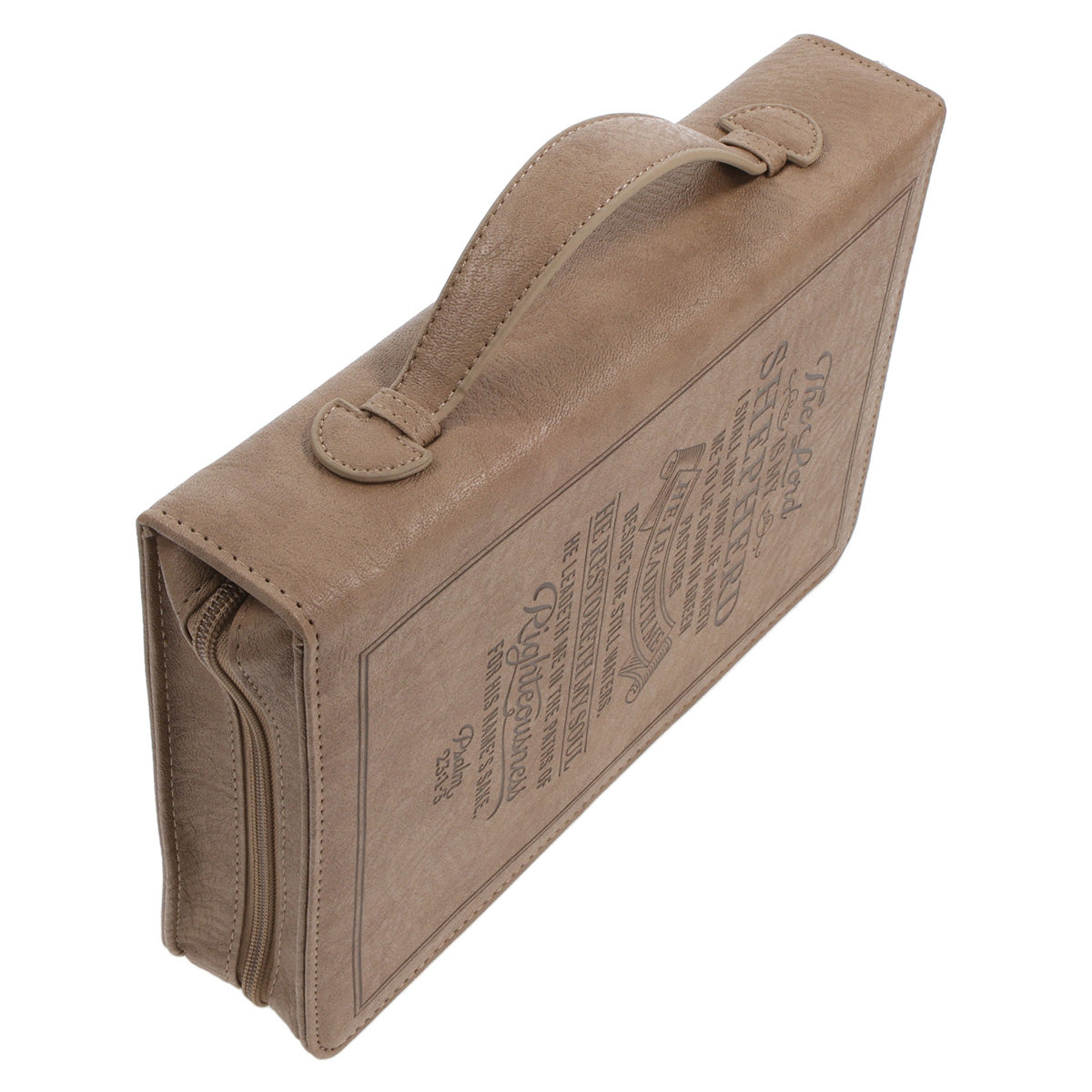The Lord Is My Shepherd Faux Leather Bible Bag