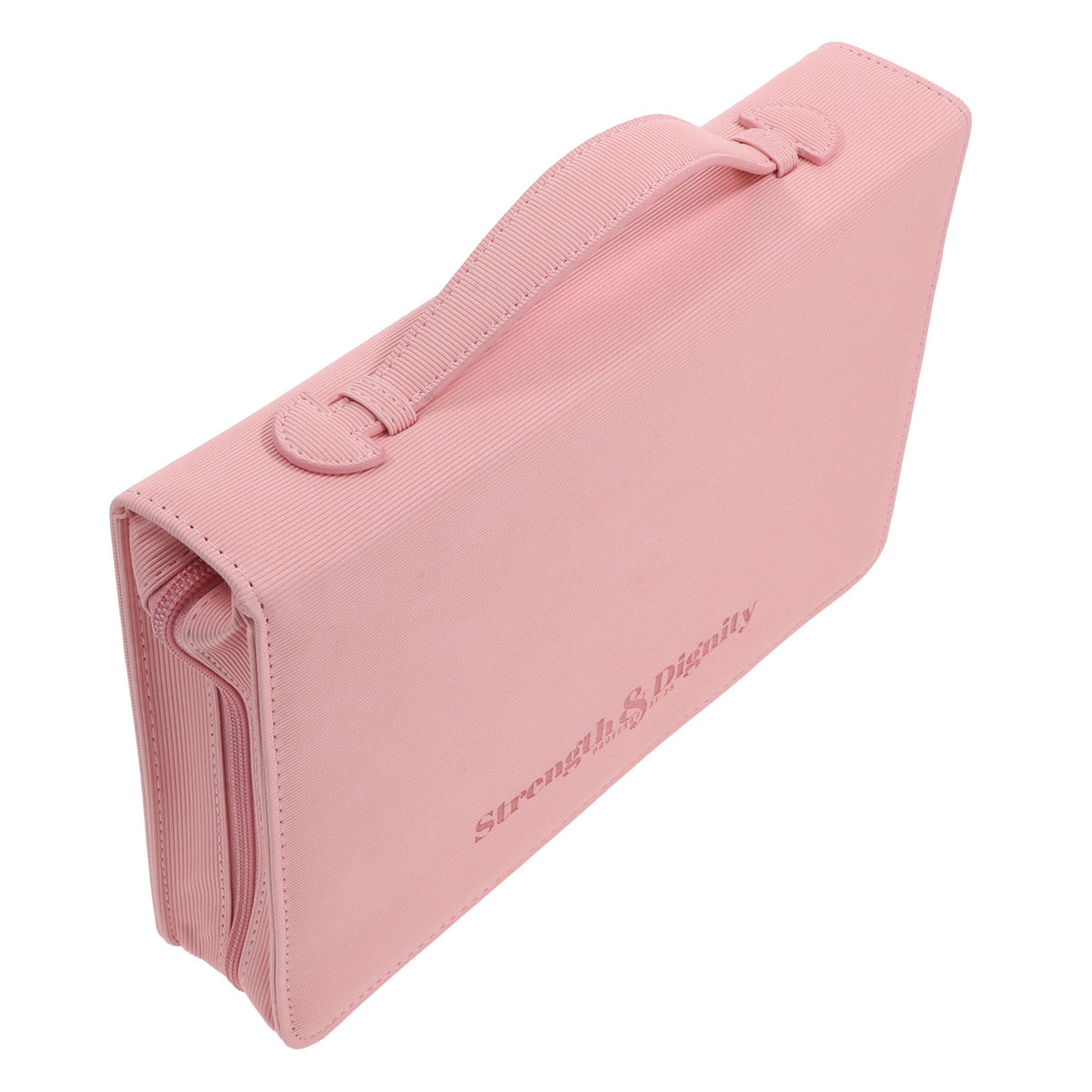 Strength and Dignity Faux Leather Bible Bag