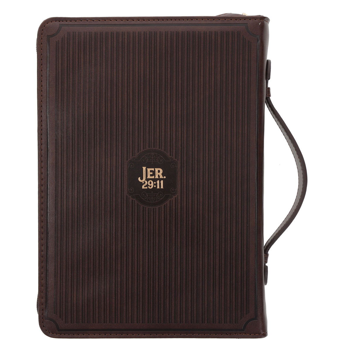 I Know the Plans I Have for You Brown Faux Leather Bible Bag