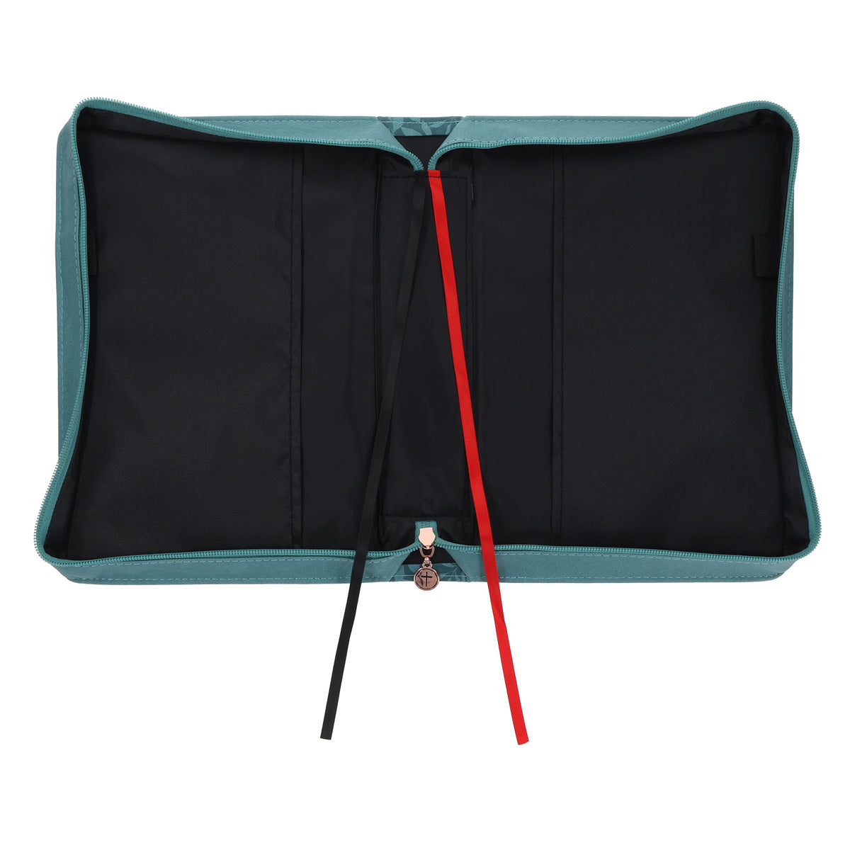 Hope and a Future Teal Faux Leather Bible Bag