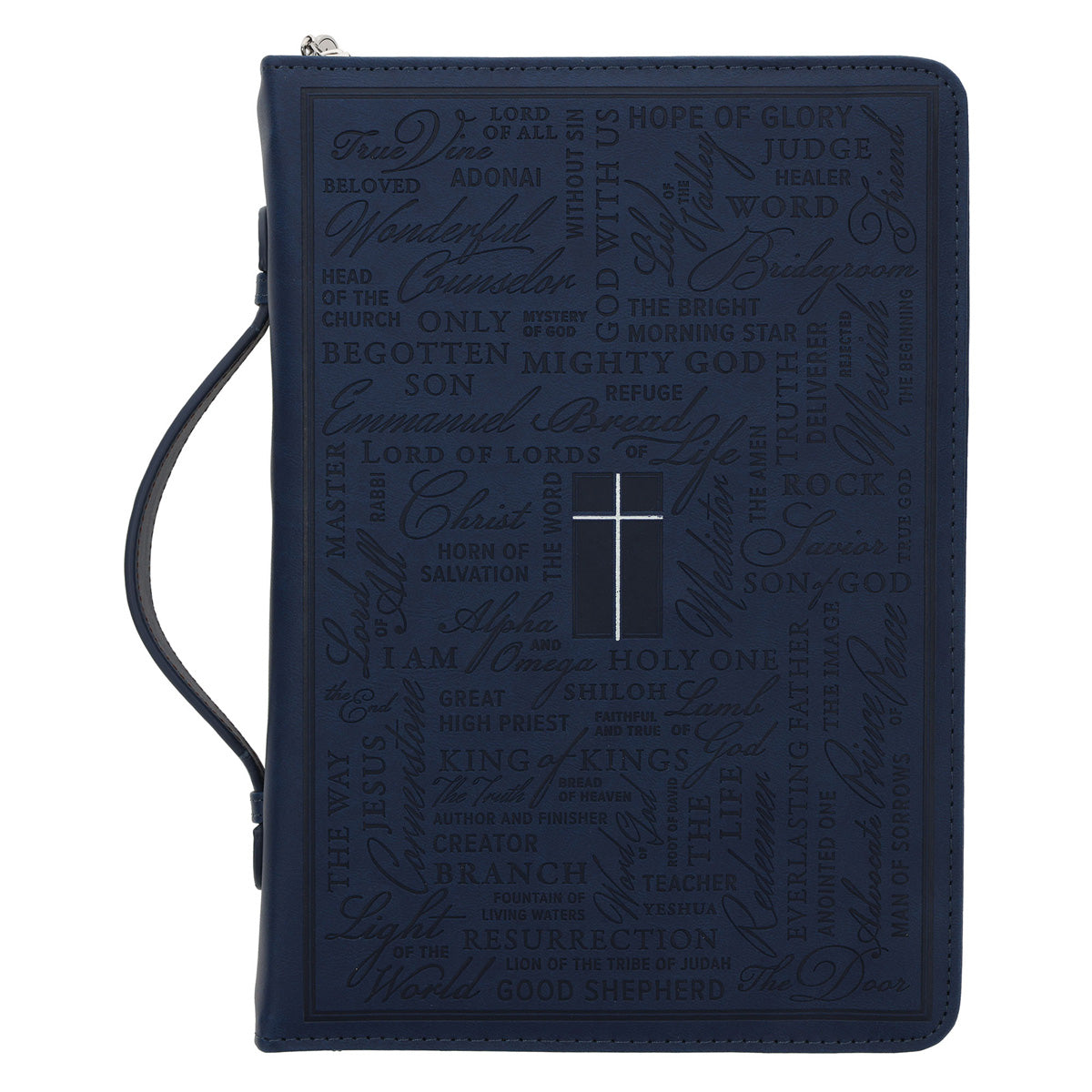 Names of Jesus Faux Leather Bible Bag