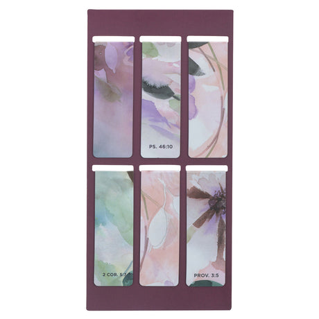 Trust in the Lord with All Your Heart Six-Piece Magnetic Bookmark Set