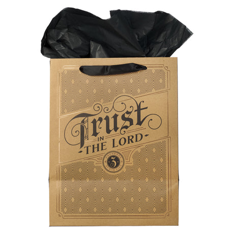 Trust in the Lord Large Portrait Gift Bag with Gift Tag