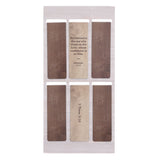 Puppies Six-Piece Magnetic Bookmark Set