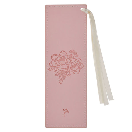 He Will Cover You with His Feathers and Under His Wings You Will Find Refuge Faux Leather Bookmark