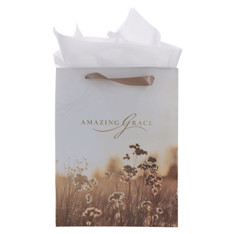Amazing Grace Portrait Gift Bag with Gift Tag