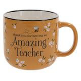 Thank You for Bee-ing an Amazing Teacher Ceramic Mug