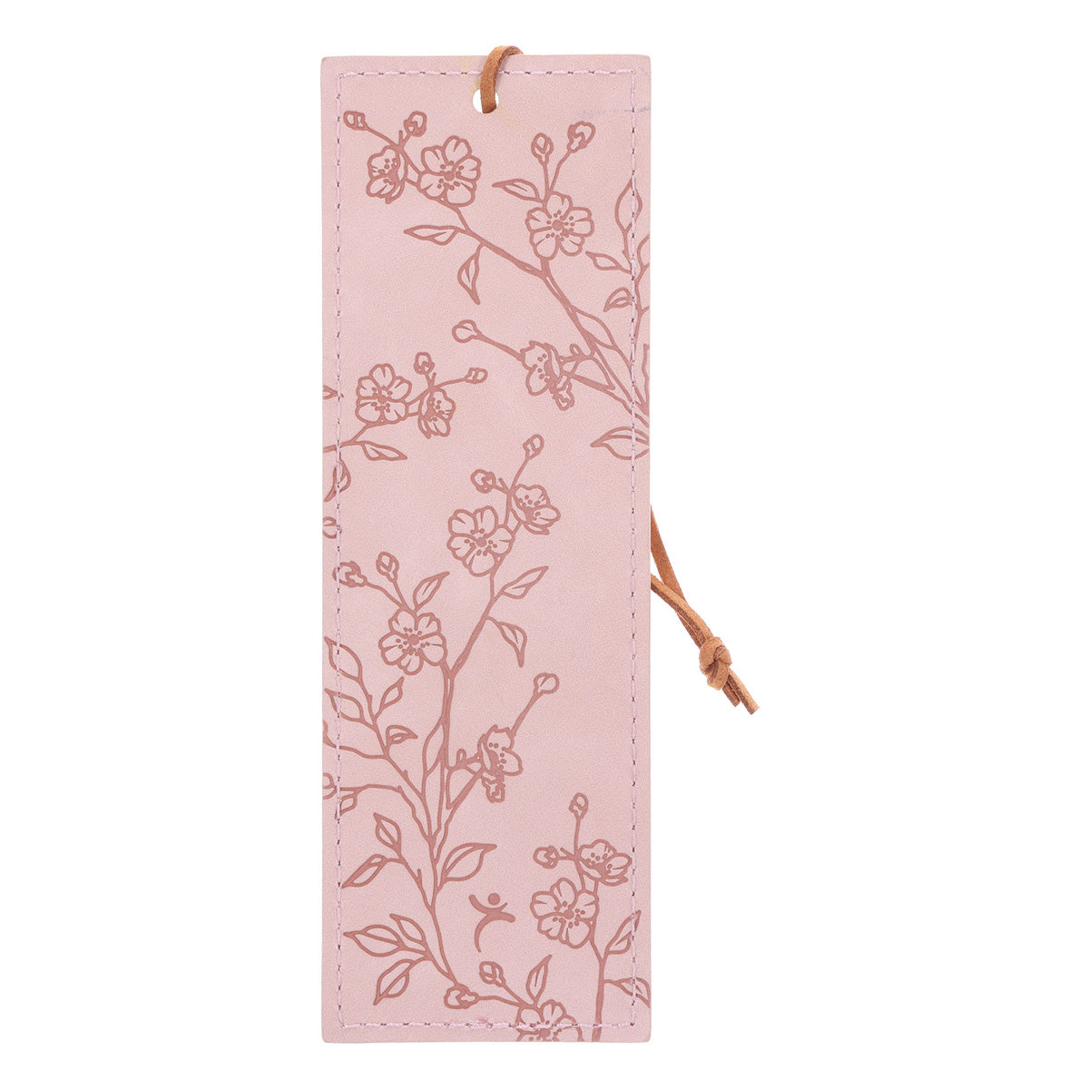 Trust Pink Faux Leather Bookmark