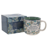 The Lord's Mercies Are New Every Morning Teal Ceramic Mug