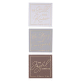 Be Strong and Courageous Three-Piece Magnetic Set