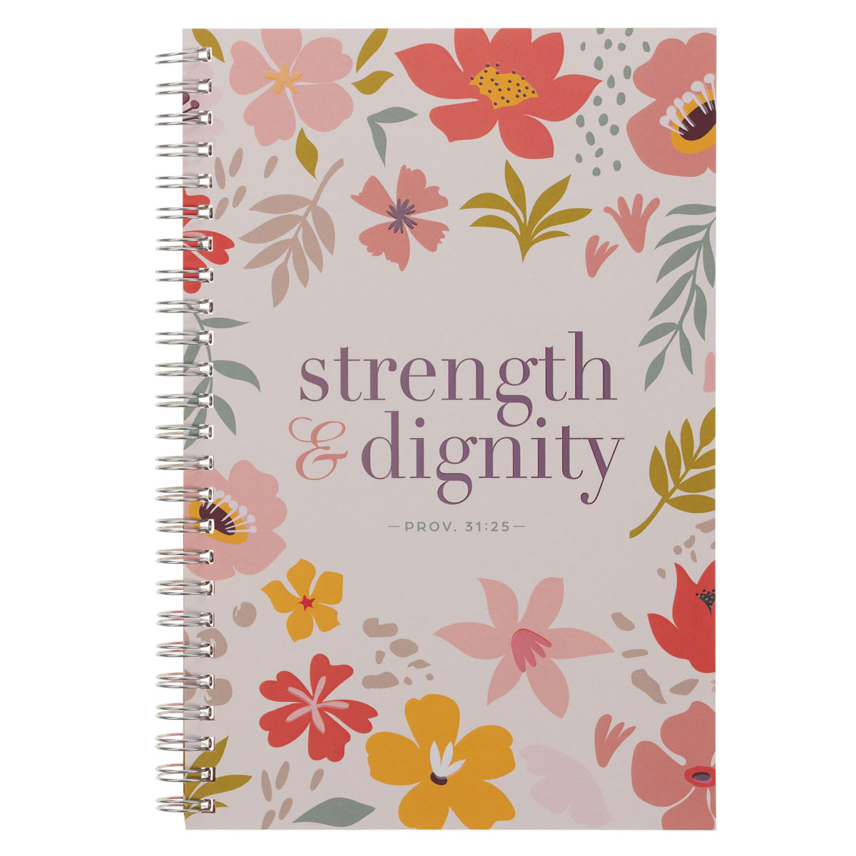 Strength and Dignity Wirebound Notebook