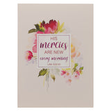His Mercies Are New Every Morning Notebook