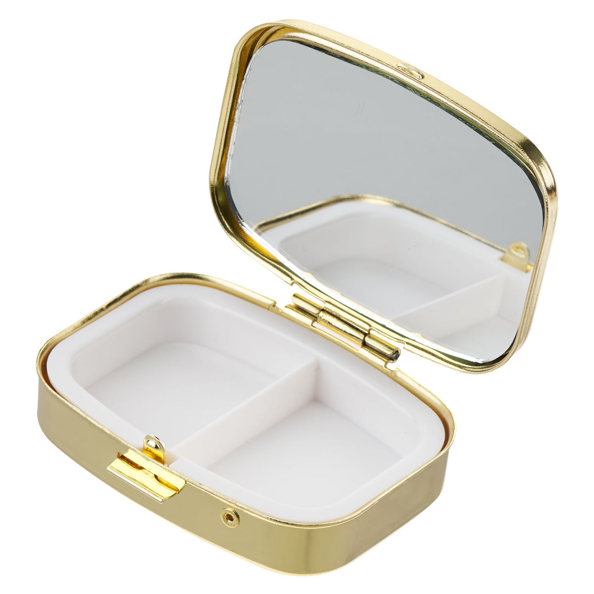 He Restores My Soul Epoxy Gold Metal Pill Box