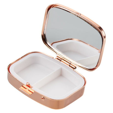Every Good and Perfect Gift Is from Above Epoxy Rose Gold Metal Pill Box