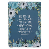 Be Joyful in Hope Clipboard with Notepad