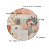Be Joyful in Hope, Patient in Affliction Portrait Gift Bag with Gift Tag