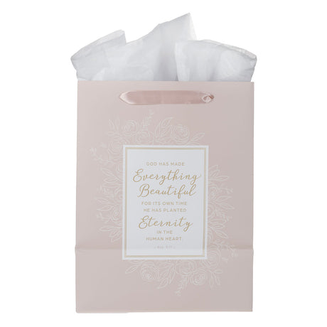 Everything Beautiful Portrait Gift Bag with Gift Tag