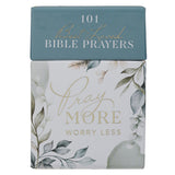 101 Best-Loved Bible Prayers - Pray More Worry Less Boxed Cards