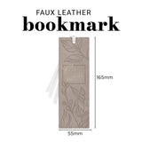 Prayer Changes Things Faux Leather Bookmark