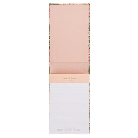 Hope and a Future Floral Hardcover Notepad