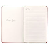 Leatherpress Britannica Red Large Genuine African Leather Journal
