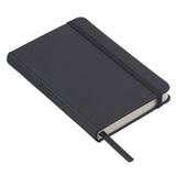 Leatherpress Midnight Black Genuine African Leather Pocket Notebook