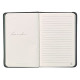 Leatherpress Twilight Grey Genuine African Leather Pocket Notebook