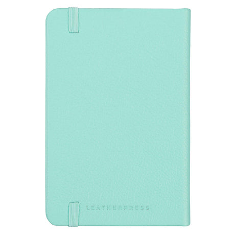 Leatherpress Reef Blue Genuine African Leather Pocket Notebook