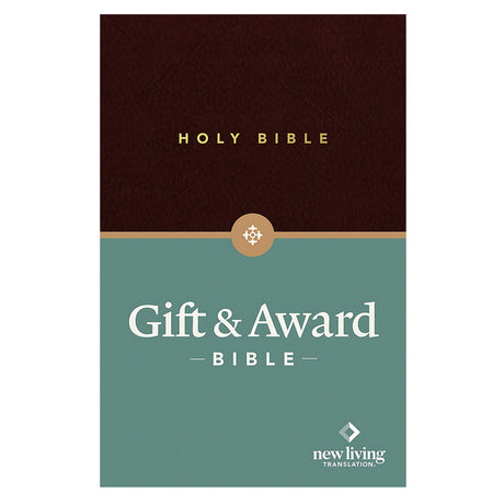 NLT Burgundy Imitation Leather Gift & Award Bible