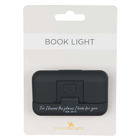 For I Know The Plans Black Book Light
