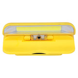 The World Belongs To Those Who Read Yellow Glow In The Dark Book Light