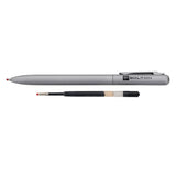 Bolton Twist-Action Silver Pen With Pen Refill In Acrylic Gift Box